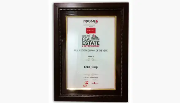 Real Estate Co Of The Year 2015 By Lokmat Cert
