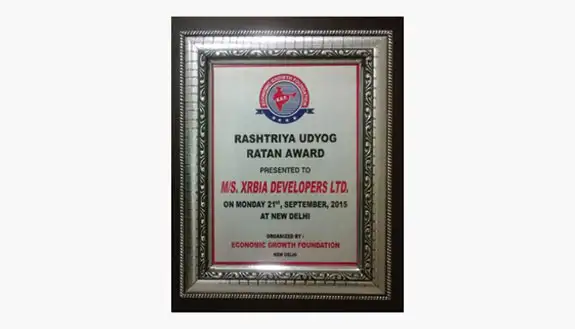 Rashtriya Udyog Ratan Award - 2015