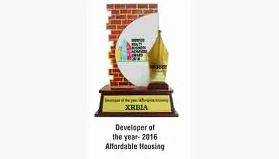 Developer Of The Year Affordable Housing 2016 By Navbharat